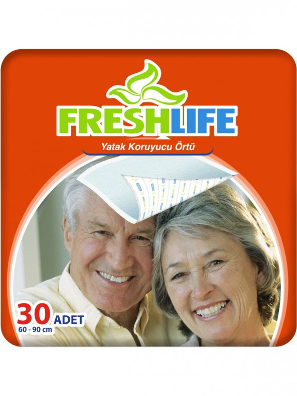 Freshlife Yatak Koruyucu Örtü 60x90 cm 30 Adet ürün görseli 1