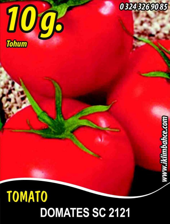 Domates Tohumu Sc 2121 - 10 G (~ Takribi 1500 Tohum) ürün görseli 1