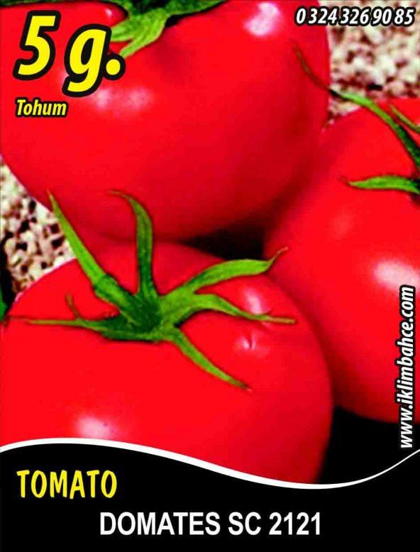 Domates Tohumu Sc 2121 / - 5 G. (~ Takribi 750 Tohum) ürün görseli 1