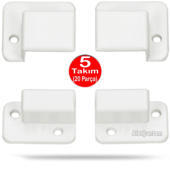 Pvc Pimapen Pencere Sineklik Montaj Aparatı 5 Takım Set +vida (10x20 Profillere Uygundur) ürün görseli 1