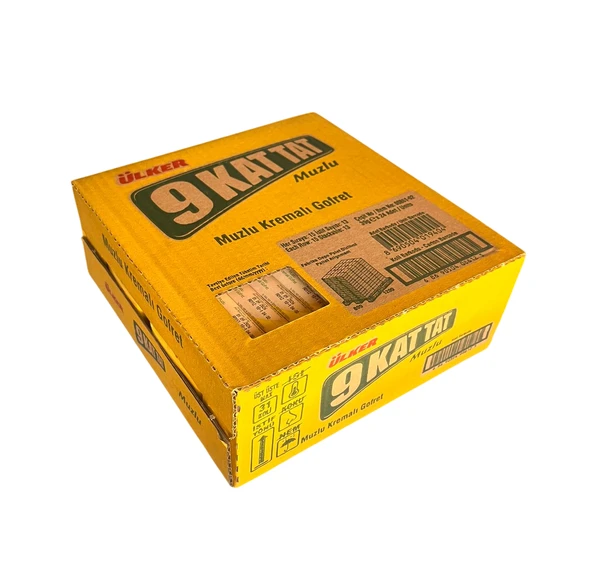 Ülker Dokuz Kat Tat Muzlu Gofret 39 gr 24 adet ürün görseli 1