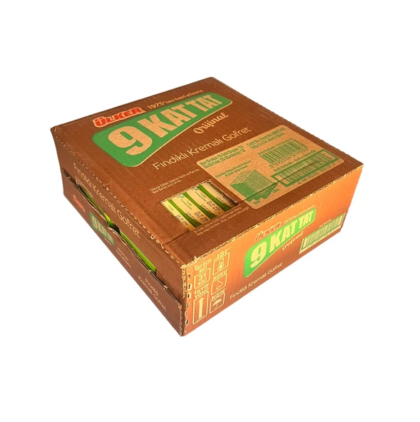 Ülker Dokuz Kat Tat Fındıklı Gofret 39 gr 24 adet ürün görseli 1