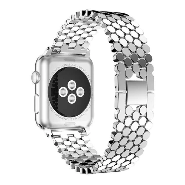 Apple Watch 40mm KRD-30 Metal Kordon - Resim 10