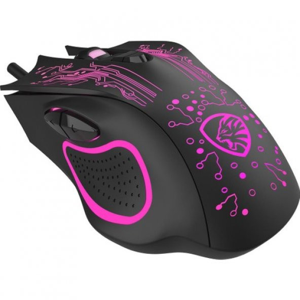 Hytech Hy-x8 Eagle Siyah Gaming Oyuncu Mouse Led Işıklı Kablolu ürün görseli 1