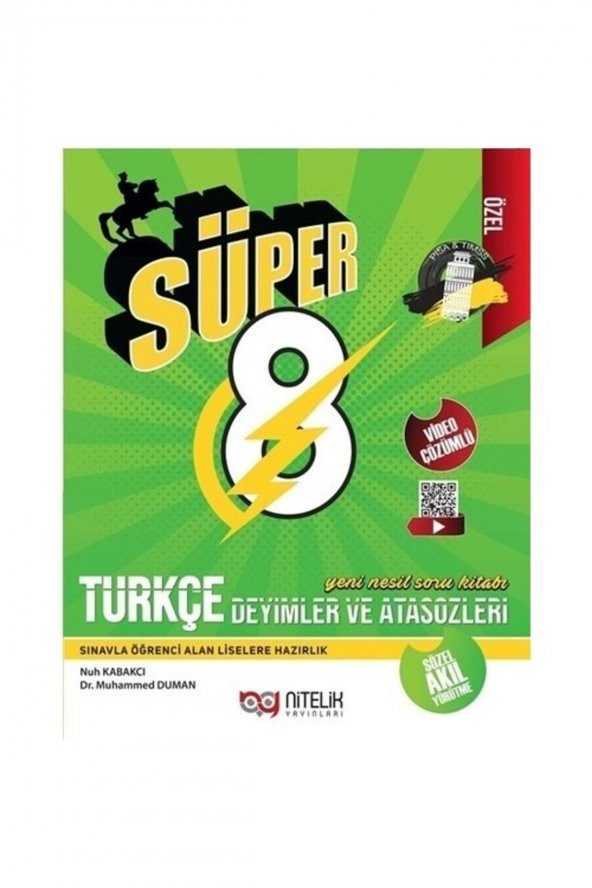 8. Sınıf Lgs Türkçe Deyimler Ve Atasözleri Soru Bankası ürün görseli 1