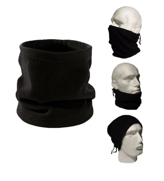 Balp Motorcu Polar Bere Ve Boyunluk Polar Kışlık Bere ürün görseli 1