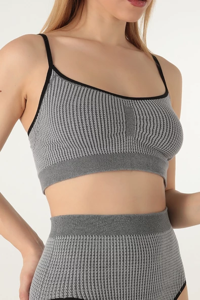 Gigotto Seamless Desenli Soft Büstiyer - Resim 11