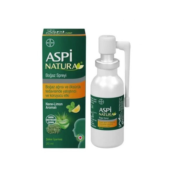 Aspi Natura Boğaz Spreyi 20 ml ürün görseli 1