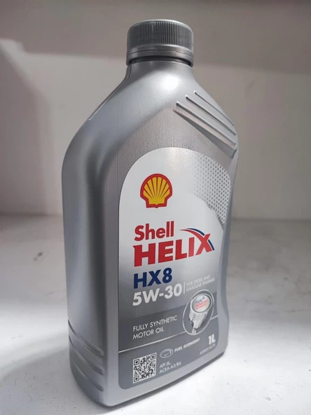 SHELL HELİX HX8 SYNTHETIC MOTOR YAĞI 5W-30 1 LT ÜT:2025 ürün görseli 1
