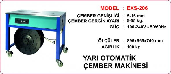 Yarı Otomatik Çember Makinesi ürün görseli 1