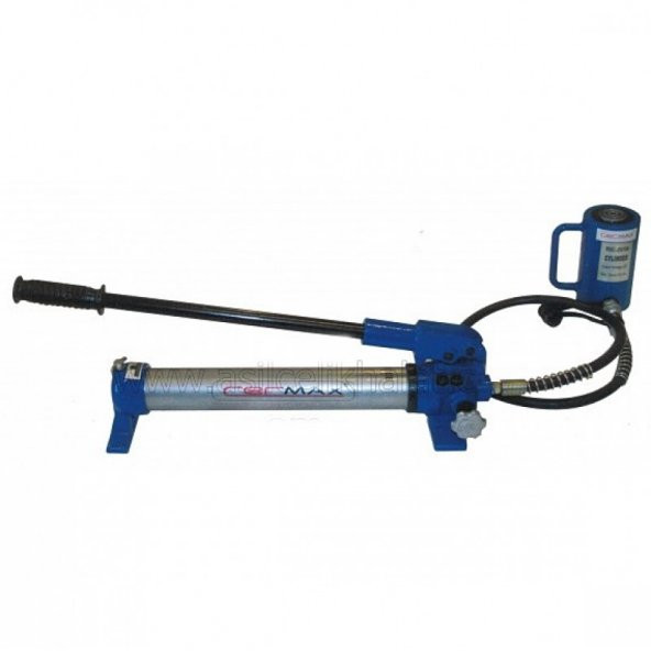 Cermax RSC-10150 Hidrolik Tek Tesirli Deliksiz Silindir Kriko 10 Ton 150 MM ürün görseli 1