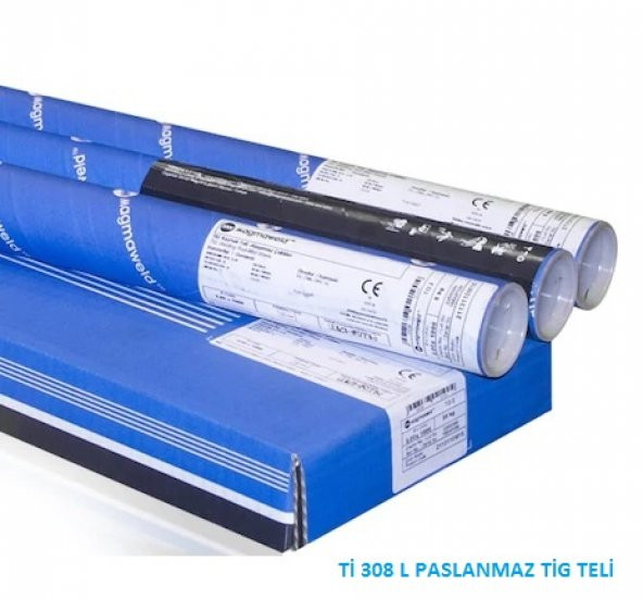 Magmaweld Ti-308L Er308L 3.20X1000 MM Paslanmaz Tig Tel ürün görseli 1