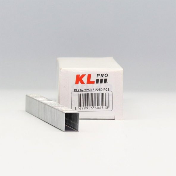 Kl Klz16 16mm Havalı Zımba Teli Klz8016h İçin ( 2.250 Adet ) N11.190 ürün görseli 1