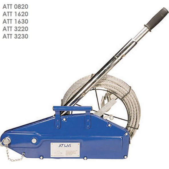 Atlas Att0820 Trifor Halatlı Çektirme Takım ürün görseli 1