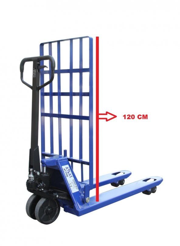 Atlas Attpk Arka Destek Panelli Transpalet 2.5 Ton ürün görseli 1