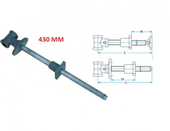 Kanca Marangoz Ahşap Tezgah Mili 480Mm ürün görseli 1