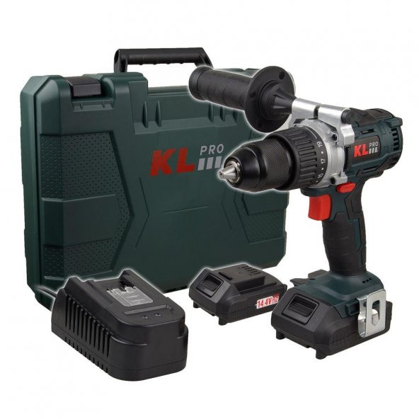 Klpro KLNM1820B 18V 2.0 Ah Li-ion Çift Akülü Kömürsüz Darbesiz Vidalama ürün görseli 1