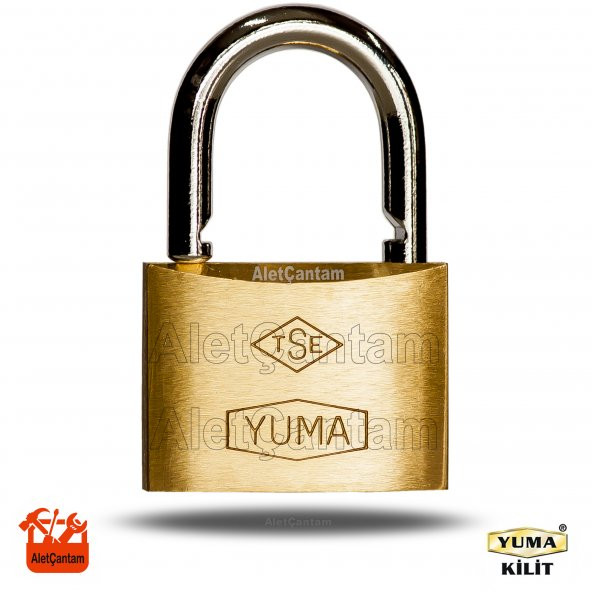 Yuma Pirinç Sarı Asma Kilit Master Sistem ortak Anahtarlı 30Mm ürün görseli 1