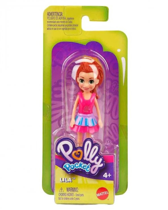 Polly Pocket ve Arkadaşları Serisi Gümüş Ayakkabılı Lila GKL32 ürün görseli 1