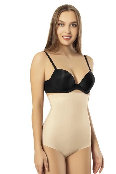 Modinn Bayan Lazer Kesim Yüksek Bel Slip Külot Korse 9010 ürün görseli 1