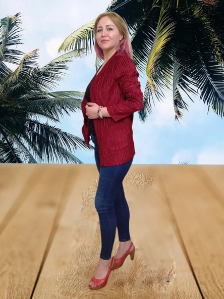 Kadife Fitilli Cepli Ceket - Resim 4