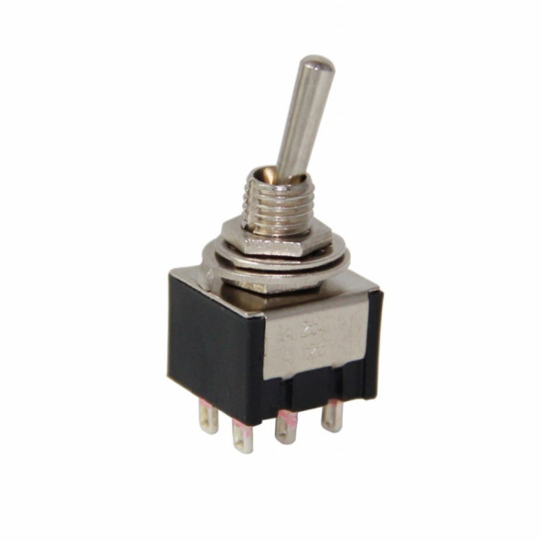 TOGGLE SWITCH ON-(ON) 6P (MTS-212) YAYLI ürün görseli 1