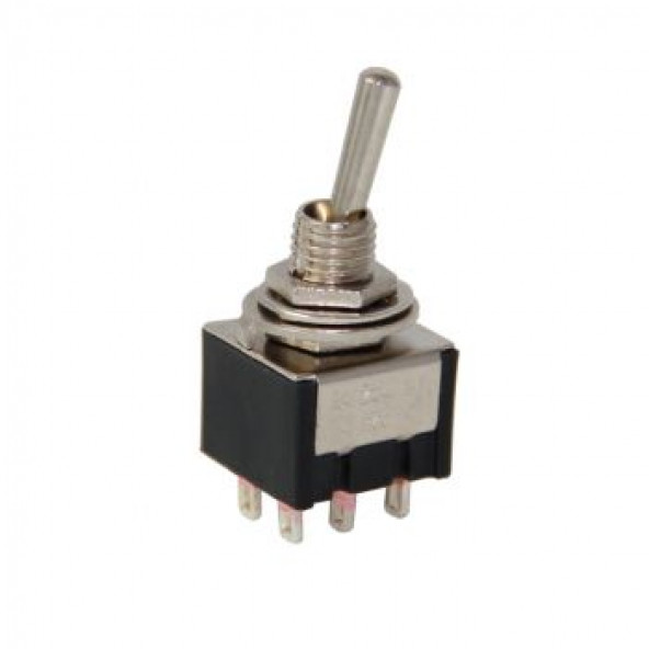 TOGGLE SWITCH ON-OFF-(ON) 6P (MTS-213) YAYLI ürün görseli 1