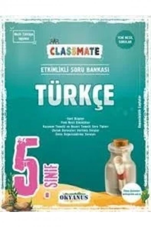 5.sınıf Türkçe Soru Bankası Classmate ürün görseli 1