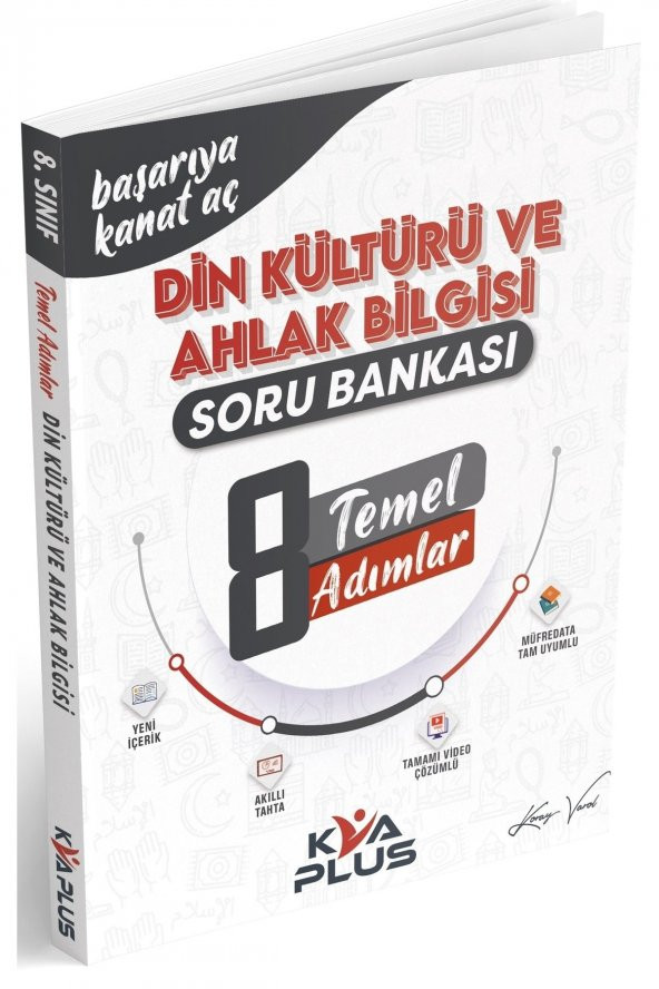 Kva 8. Sınıf Din Kültürü Temel Adımlar Soru Bankası 2023 ürün görseli 1