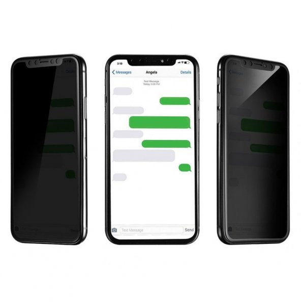 iPhone 7 Plus / 8 Plus Hayalet Privacy FlexiGlass MAT Nano Ekran Koruyucu - Resim 5