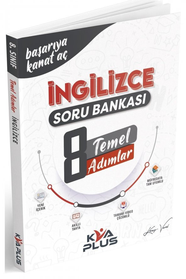 Kva 8. Sınıf Ingilizce Temel Adımlar Soru Bankası 2023 ürün görseli 1