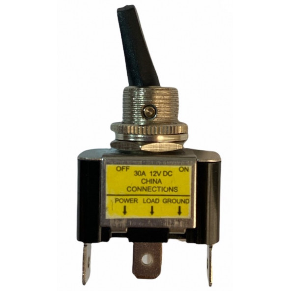 ASW LEDLİ TOGGLE SWITCH 12V 30A ürün görseli 1