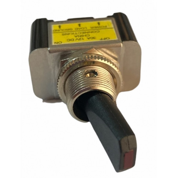 ASW LEDLİ TOGGLE SWITCH 12V 30A - Resim 2