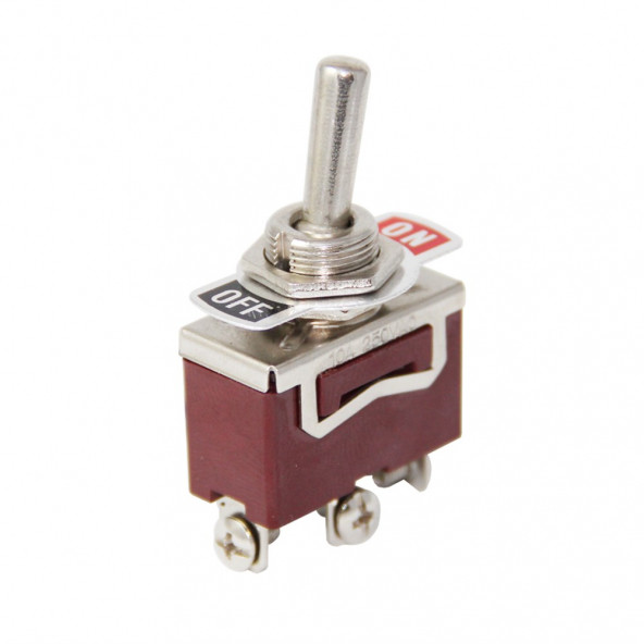 Toggle Switch 3P ON-OFF 12mm ürün görseli 1