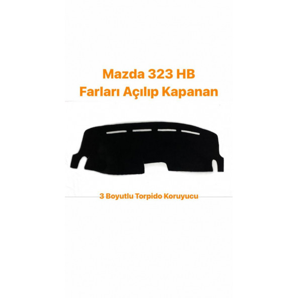 MAZDA 323 HB 3 BOYUTLU HALI TORPİDO KORUYUCU ürün görseli 1