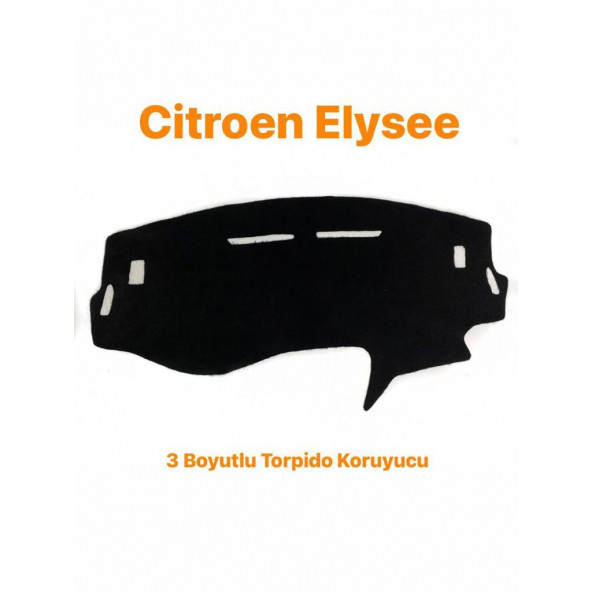 CİTROEN ELYSEE 3 BOYUTLU HALI TORPİDO KORUYUCU ürün görseli 1
