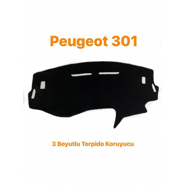 PEUGEOT 301 3 BOYUTLU HALI TORPİDO KORUYUCU ürün görseli 1