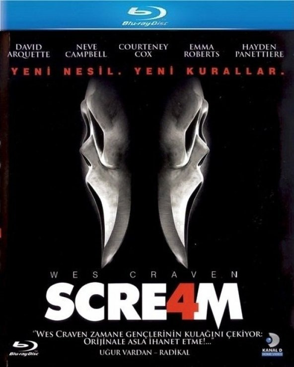 Scre4m - Çığlık 4  Blu-Ray ürün görseli 1
