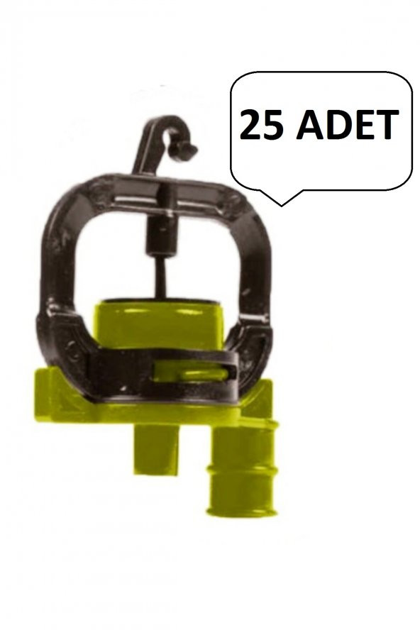 Turbo Jet Minisprink Başlığı (HAKİ) 300lt/h (25 ADET) ürün görseli 1
