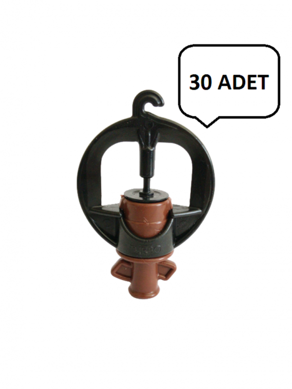 Jet Turbo Minisprink Başlığı Kahverengi-160lt/h (30 adet) ürün görseli 1