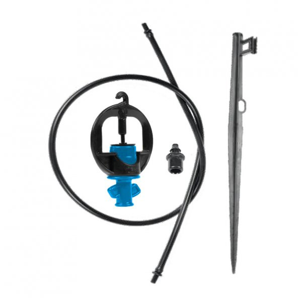 JET TURBO MİNİSPRİNK TAKIMI (Açık mavi-105lt/h)(10 takım) ürün görseli 1