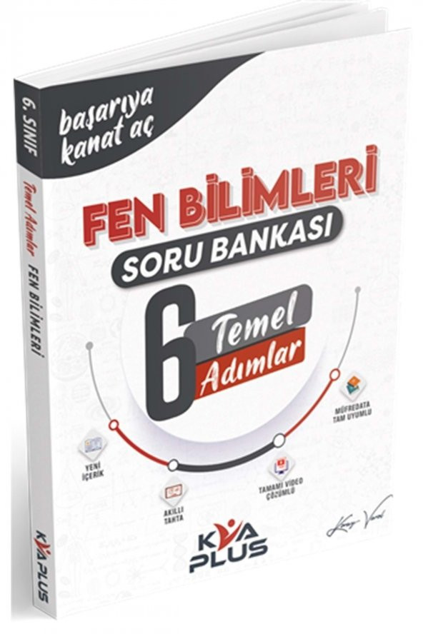 Kva 6. Sınıf Fen Bilimleri Temel Adımlar Soru Bankası 2023 ürün görseli 1