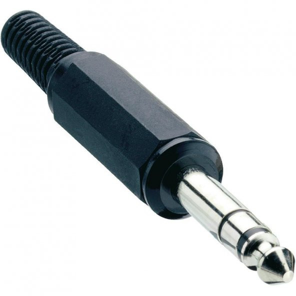 6.3 mm TRS Stereo Erkek Jack ürün görseli 1