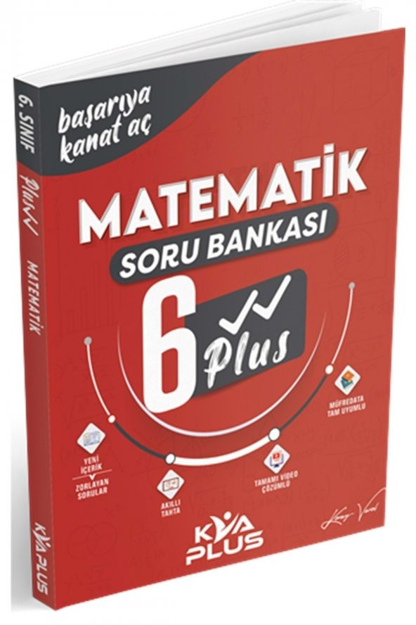 Kva 6. Sınıf Matematik Plus Serisi Soru Bankası 2023 ürün görseli 1