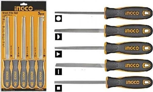 İngco Endüstriyel 5Li Eğe Seti HKTFS0508 ürün görseli 1