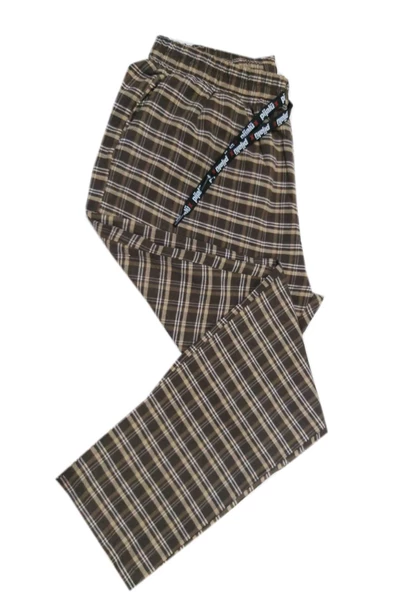 Pijalüx Erkek Kareli Poplin Cepli Alt Pijama ürün görseli 1