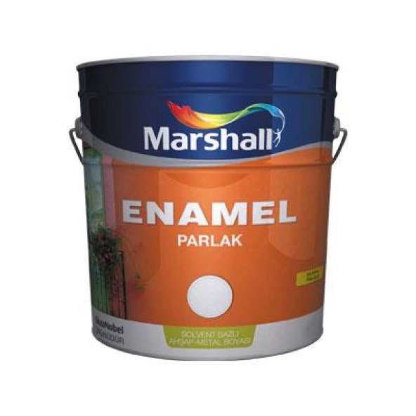 Marshall Enamel Parlak Sentetik Boya Açık Kahve 0.75 Lt. ürün görseli 1