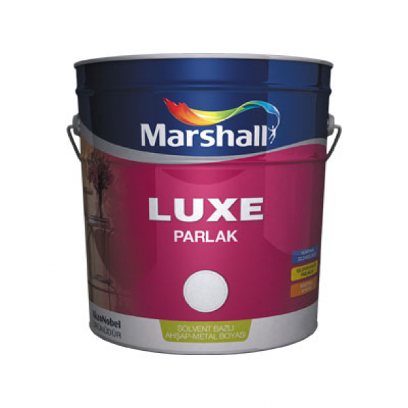 Marshall Lüx Parlak Sentetik Boya Beyaz 15 Lt. ürün görseli 1