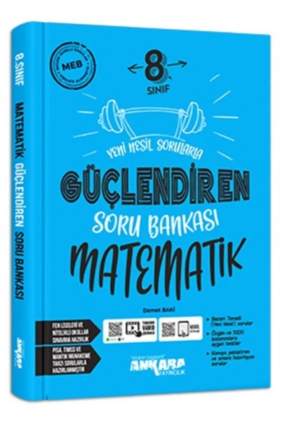 8. Sınıf Güçlendiren Matematik Soru Bankası ürün görseli 1
