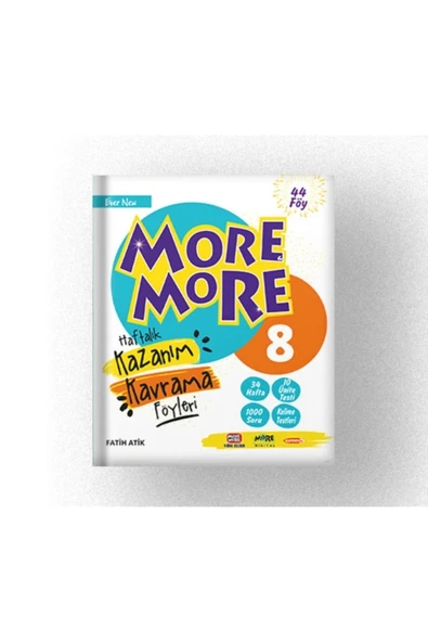 8.sınıf More More Haftalık Kazanım Kavrama Föyleri(44 FÖY) ürün görseli 1